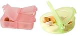 Travelon Pink & Green pill boxes - Set of 2