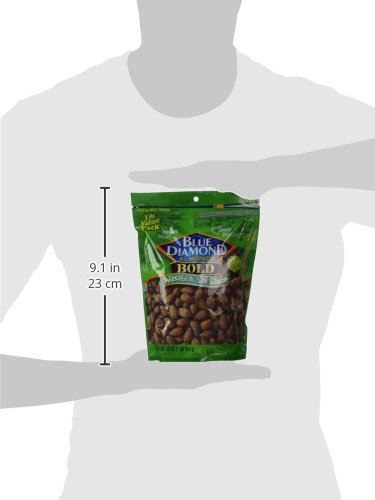Blue Diamond AlmondsBold Wasabi & Soy Sauce, Value Pack, 16 Ounce (Pack of 6)