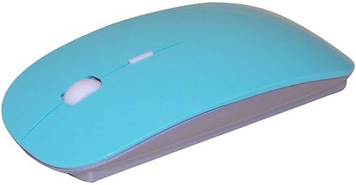 ROCKSOUL Bluetooth Laser Mouse for Mac or PC, Aqua