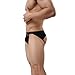 MuscleMate Premium Men's JockStrap Men's Hot Thong Underwear Low Raise, Comfort, (L, Black)