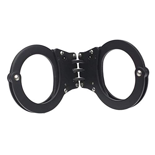 Yoghourds Handcuffs, Adjustable Double Lock Police Edition Cuffs for Security Guards, Law Enforcement