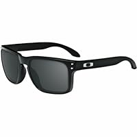 Oakley Holbrook Sunglasses, Matte Black Frame/Warm Grey Lens, One Size