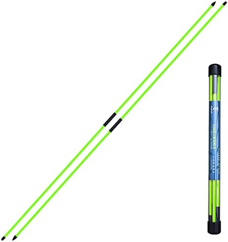 Lixada 2pcs Folding Golf Alignment Sticks Golf Indicator Golf Training Equipment Accessories Foldable Practice Rods for Aiming Putting Swing Trainer Pack of 2, 47.6“ Length Lixada 2pcs Folding Golf Alignment Sticks Golf Indicator Golf Training Equipment Accessories Foldable Practice Rods for Aiming Putting Swing Trainer Pack of 2, 47.6“ Length