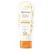 Aveeno Protect + Hydrate Face-Moisturizing Sunscreen Lotion with Broad Spectrum SPF 30 & Antioxidant Oat, Oil-Free, Lightweight, Sweat- & Water-Resistant Sun Protection, Travel-Size, 3 oz
