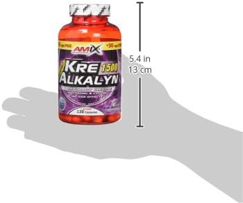 AMIX, Creatine Monohydrate, Kre-Alkalyn, 150 Capsules, Ideal for Athletes, Supplement to Increase Strength - Image 5
