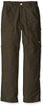 White Sierra Boys Junior Trail Convertible Pant, XX-Small, Dark Sage