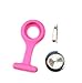 BestGrew Set of 2 Pink Purple Infection Control Hygienic Silicone Health Care Nurses Fob Watches