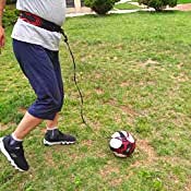image for Hubble Soccer Trainer Football Kick Trainer Volleyball Practice for Ki