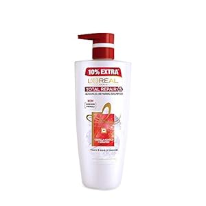L’Oreal Paris Total Repair 5 Shampoo, 640ml (With 10% Extra)