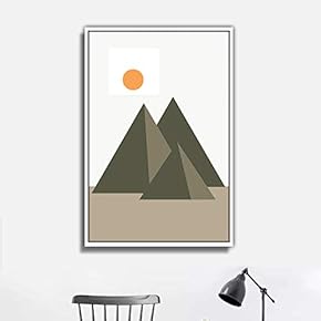 Framed Canvas Wall Art for Living Room, Bedroom Abstract Theme Canvas Prints for Home Decoration Ready to Hang - 16x24 inches