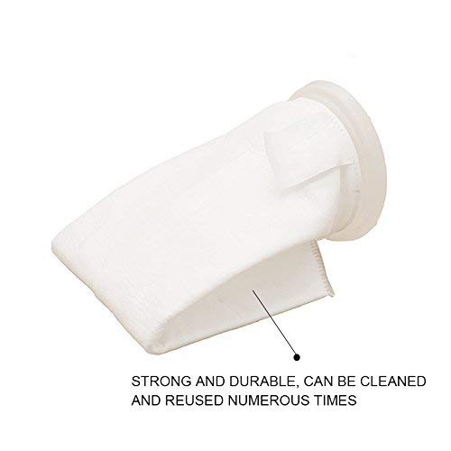 Membrane Solutions Filter Socks, 5 Micron Filter Bag 7 Inch Ring Polypropylene Filter Bag, 2-Pack - Thumbnail 2