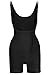 Babyonlinedress Women's Body Shaper Butt Lifter Tummy Control Short Wide Straps
