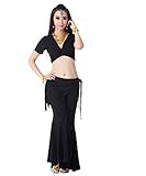 Black Belly Dance Tribal Pants (Great Gift Idea)