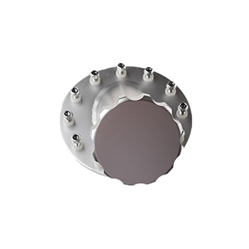 AdlerSpeed Billet Fuel Cell Fast Fill Filler Neck 45 Degree 12Bolt Flange Aluminum Silver - US Shipping