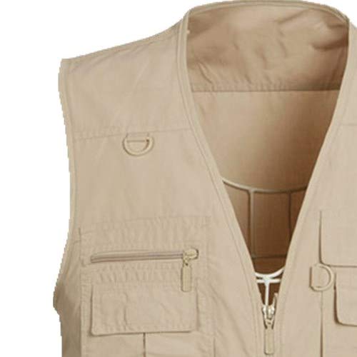 Angler-Weste, ärmellos, Entladungsjacke, Jagd, Wandern, Klettern, Fotoweste – Bild 3