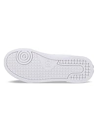DC Women's Chelsea Skate Shoe, White/Black, 6