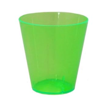 Party Fun Reusable Ice Shot Glasses - Clear Plastic, 2.5x2.25 Inches, Pack Of 6 - View #2