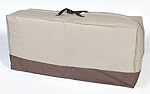 Dobar Waterproof Vinyl Patio Seat Cushion Storage Bag with Rust-Proof Zipper