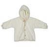 Baby fleecejas scheerwol engel natuur 3 kleuren