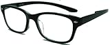 Rubber Neckin' Classic, Lightweight Reading Glasses With Neck Hanging Flexible Frame