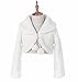 Shop Ginger Wedding Flower Girl Faux Fur Shawl Wraps Cape Kids Communion C2 White M