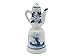 Collectible Thimble Blue and White Teapot (2