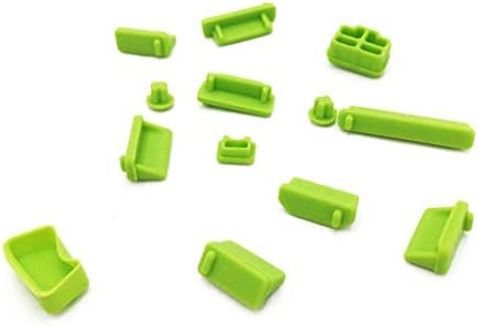 Miaomiaogo Silicone Elastic Anti-dust Laptop Port Protector Dustproof Notebook Computer Port Plug Cover Stopper