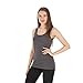 Minus33 Merino Wool 2003 Lafayette Women's Lightweight Wool Tank Top Charcoal Grey Large