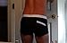 Malavita Mens Swimwear Shorts Slim Wear with Pocket (XL, 01black)