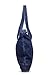 Denim Tote Light Weight Shoulder Handbag Unisex Shopper Bag (Blue)