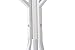 Coat Rack Hat Stand Free Standing Display Hall Tree Metal Hat Hanger Garment Storage Holder with 9 Hooks for Clothes Hats and Scarves in Black,17.72