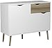 Tvilum Diana Sideboard with 2 Doors and 1 Drawer, White Oak