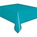 Unique Industries - Teal Plastic Tablecloth, 108