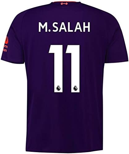 2018-2019 Liverpool Away Mens #11 M Salah Socce Jersey