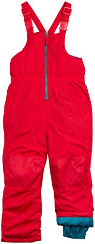 Wippette Boys' 2-Piece Heavyweight Snowsuit with Puffer Jacket and Snow Bib Pants, Size 3T, Blue/Red Space