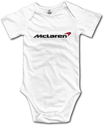 CharmKAT 100% Cotton Boys Girls Baby Mclaren-Automotive-Logos Onesies Baby (3-24 Months) One-Piece Jumpsuit