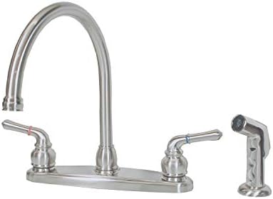 Empire Brass Company Nn801gsn Faucet 8 Kitchen Nickel Goose Buy
