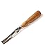 BeaverCraft Wood Carving Gouge Chisel 7L/22 Wood Carving Tools Bowl Carving Carbon Steel Blade Wood Handle Radial Gouge Hard and Soft Woods (Long Bent Gouge G7L/22) primary