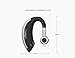 Sunbona Waterproof Headset Bluetooth 4.0 Universal Wireless Ear Hook Sports Jogging Stereo Earphone for iPhone iPad iPod Samsung Galaxy and More (Silver)