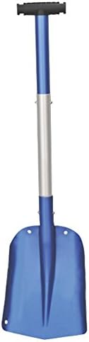 Snow Shovel Aluminium for Car 3-Piece Collapsible Handle 32 inch Portable Blue Winter Mud Removal Utility Lightweight Shovel for Truck, Sports