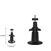 AirsFish Security Camera Wall Mount(3 packs), Adjustable Indoor and Outdoor Wall Mount for Arlo, Arlo Pro, Arlo Pro 2 and Other Compatible Models (Black )
