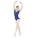 Adult Short Sleeve Dance Leotard,D5102BLKM,Black,Medium