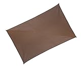 Coolaroo Ready-to-Hang rectangle Shade Sail Canopy 13 Feet x 7 Feet , 91sq feet (Mocha)