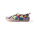 UIN Women's Rainbow Girl Beautiful Travel Canvas Loafer Shoes Multicolor