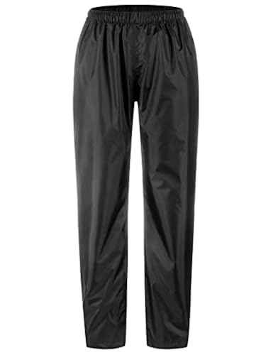 AXESQUIN Rain Pants Women, Waterproof Pants Women Lightweight