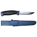Morakniv Companion Fixed Blade Outdoor Knife with Sandvik Stainless Steel Blade, 4.1-Inch, Navy Blue primary