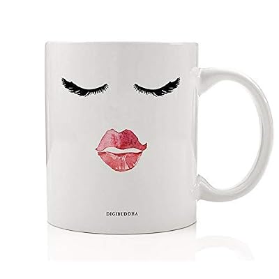 Sexy Face Coffee Mug Gift Idea Eyelashes & Red Jamaica | Ubuy