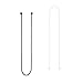 Anti-Lost Strap for Air Pods Wireless Earphones, Length 70 cm White+Black
