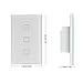 Teepao Smart Dimmer Switch, Wireless Wifi Touch Dimmer Wall Panel Switch Work with Amazon Alexa/Google Home/APP Remote Control, Support IOS and Android System, AC 100-240V - Neutral Line Required