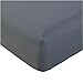 Mellanni King Fitted Sheet - Iconic Collection Bedding Sheets with up to 16 inch Deep Pocket - Soft & Cooling - Fade & Stain Resistant - 1 PC (King, Gray)